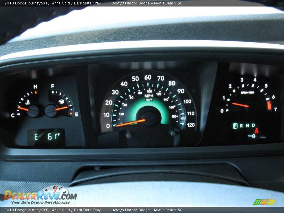 2010 Dodge Journey SXT White Gold / Dark Slate Gray Photo #23