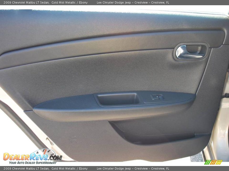 2009 Chevrolet Malibu LT Sedan Gold Mist Metallic / Ebony Photo #22