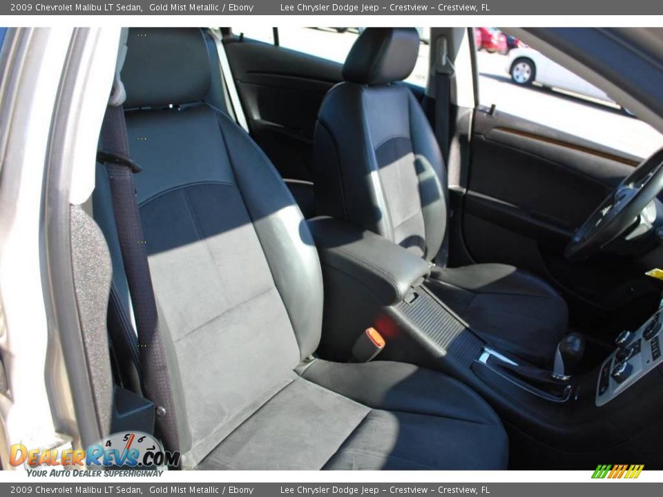 2009 Chevrolet Malibu LT Sedan Gold Mist Metallic / Ebony Photo #24