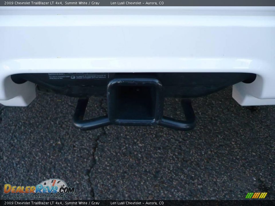 2009 Chevrolet TrailBlazer LT 4x4 Summit White / Gray Photo #13