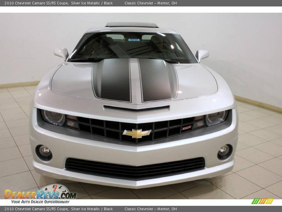 2010 Chevrolet Camaro SS/RS Coupe Silver Ice Metallic / Black Photo #2