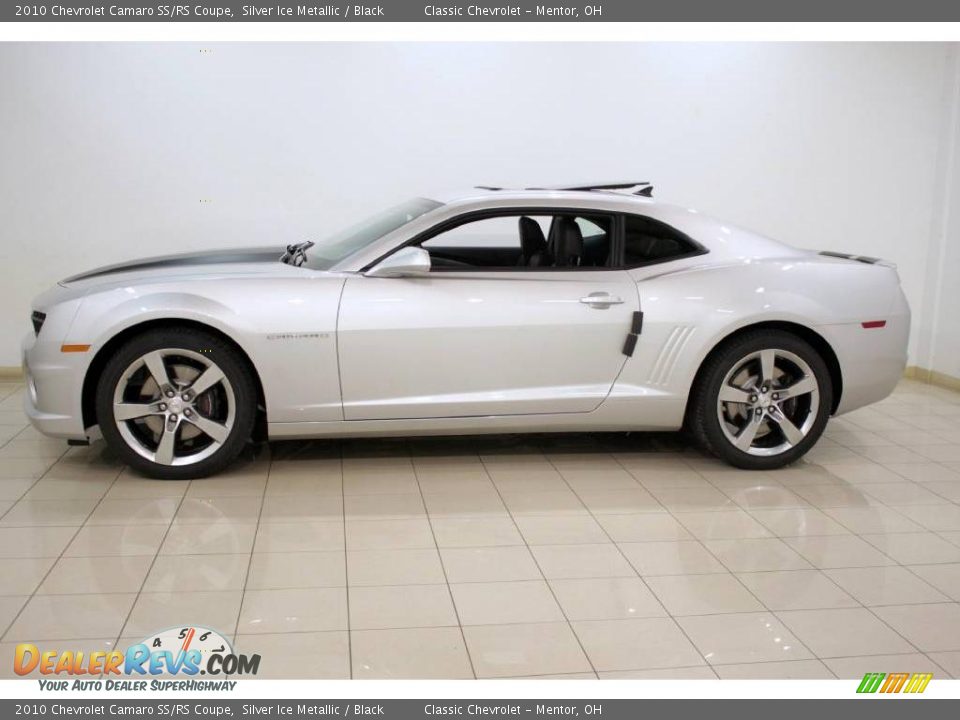 2010 Chevrolet Camaro SS/RS Coupe Silver Ice Metallic / Black Photo #4