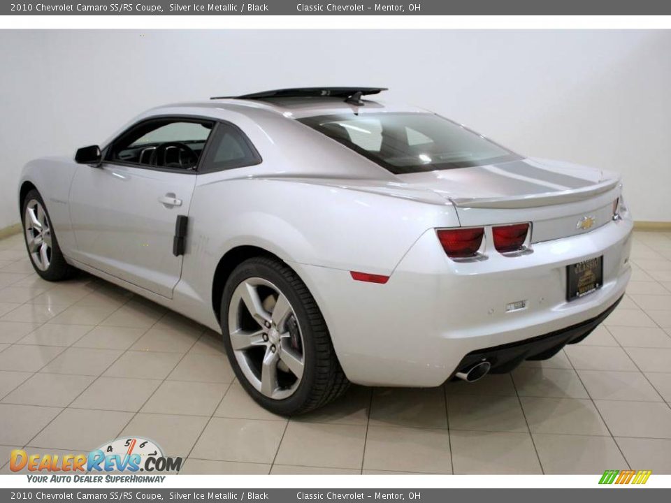 2010 Chevrolet Camaro SS/RS Coupe Silver Ice Metallic / Black Photo #5