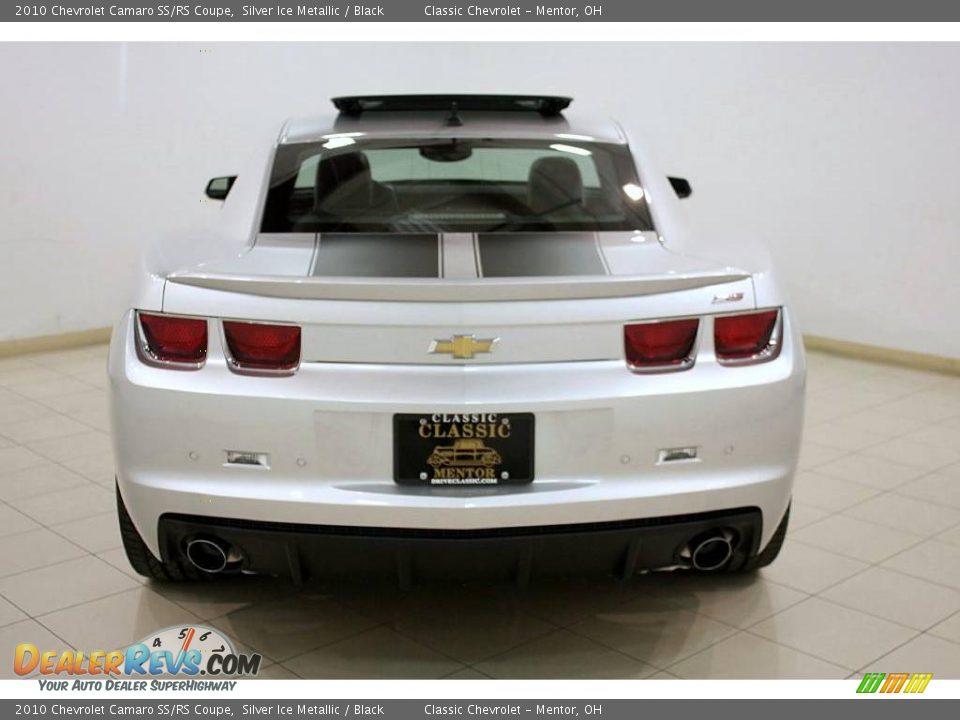 2010 Chevrolet Camaro SS/RS Coupe Silver Ice Metallic / Black Photo #6