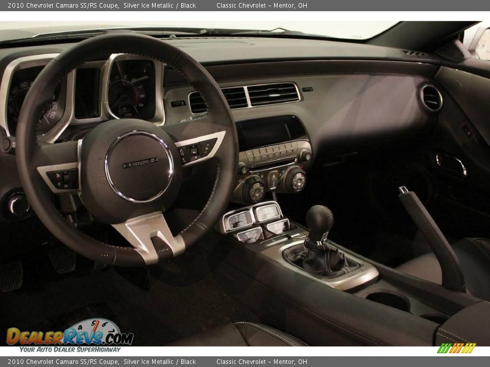 2010 Chevrolet Camaro SS/RS Coupe Silver Ice Metallic / Black Photo #10
