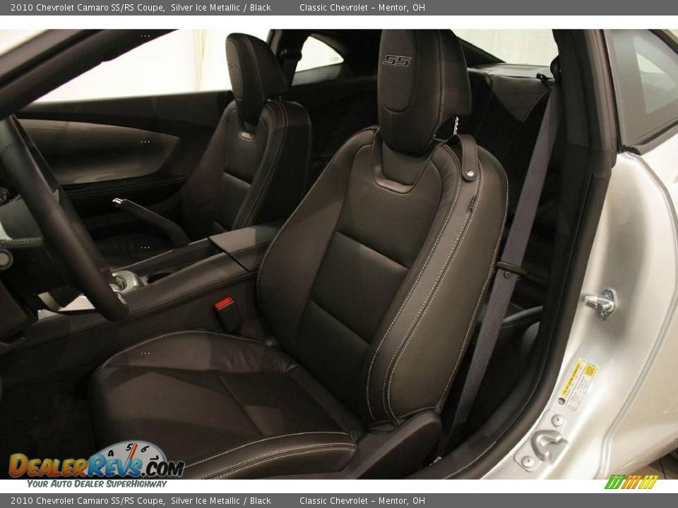 2010 Chevrolet Camaro SS/RS Coupe Silver Ice Metallic / Black Photo #12