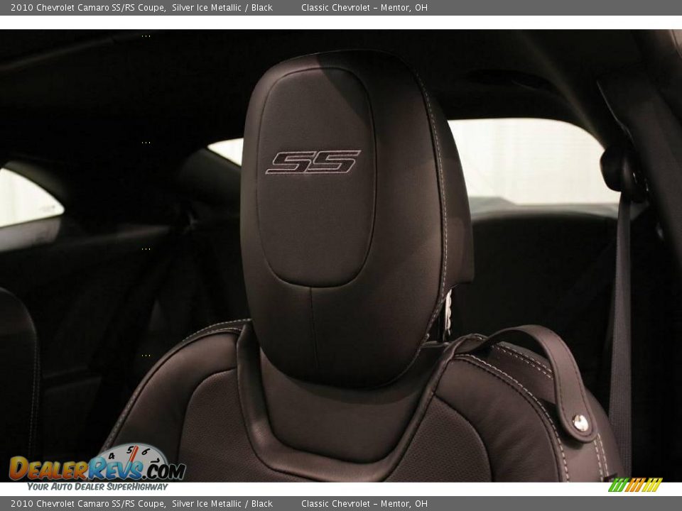 2010 Chevrolet Camaro SS/RS Coupe Silver Ice Metallic / Black Photo #13