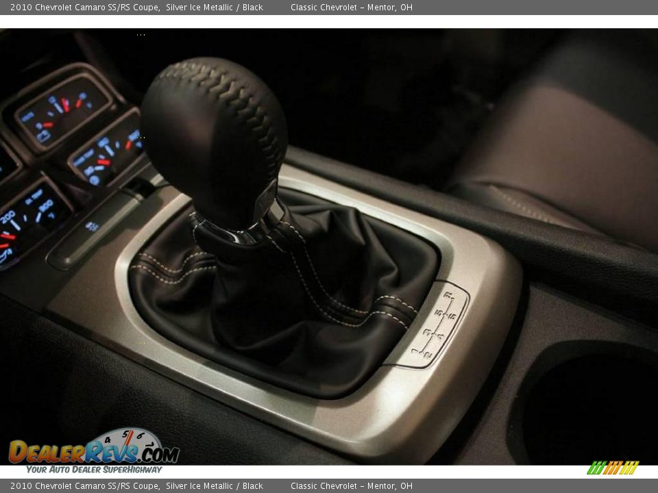 2010 Chevrolet Camaro SS/RS Coupe Silver Ice Metallic / Black Photo #22