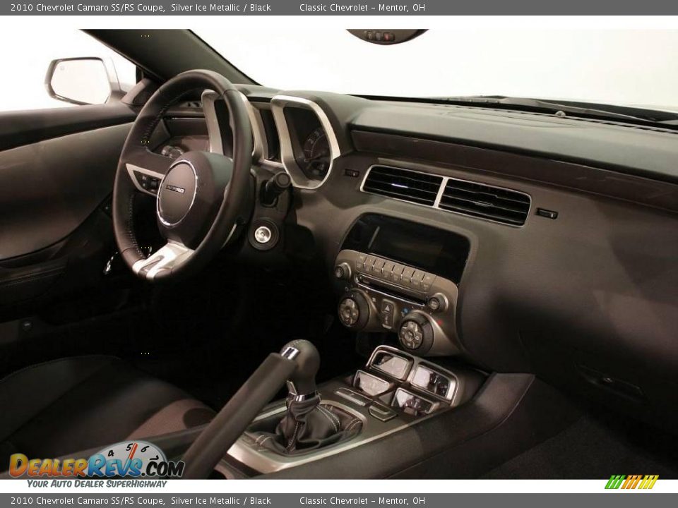 2010 Chevrolet Camaro SS/RS Coupe Silver Ice Metallic / Black Photo #23