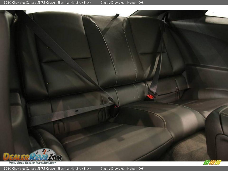 2010 Chevrolet Camaro SS/RS Coupe Silver Ice Metallic / Black Photo #26