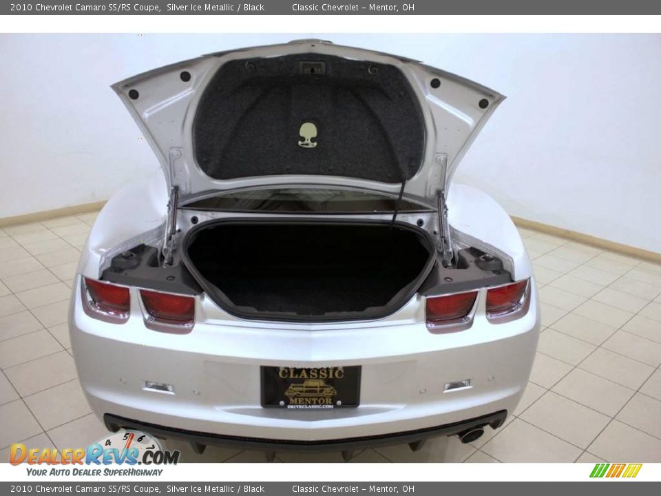 2010 Chevrolet Camaro SS/RS Coupe Silver Ice Metallic / Black Photo #28