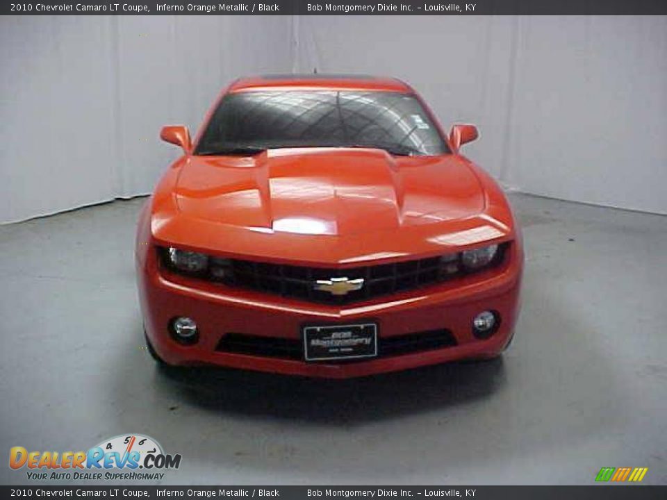 2010 Chevrolet Camaro LT Coupe Inferno Orange Metallic / Black Photo #2