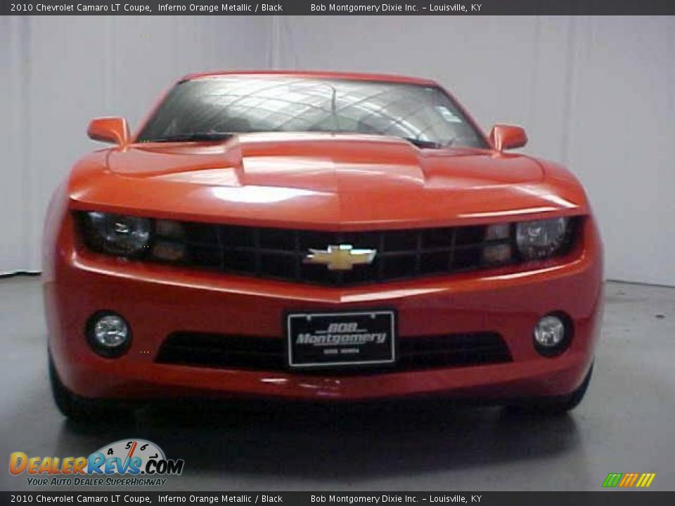 2010 Chevrolet Camaro LT Coupe Inferno Orange Metallic / Black Photo #3