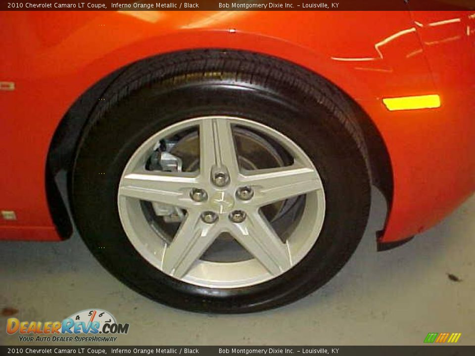 2010 Chevrolet Camaro LT Coupe Inferno Orange Metallic / Black Photo #5