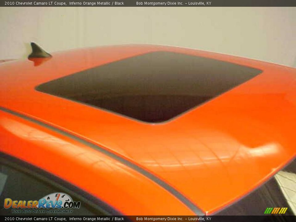 2010 Chevrolet Camaro LT Coupe Inferno Orange Metallic / Black Photo #6