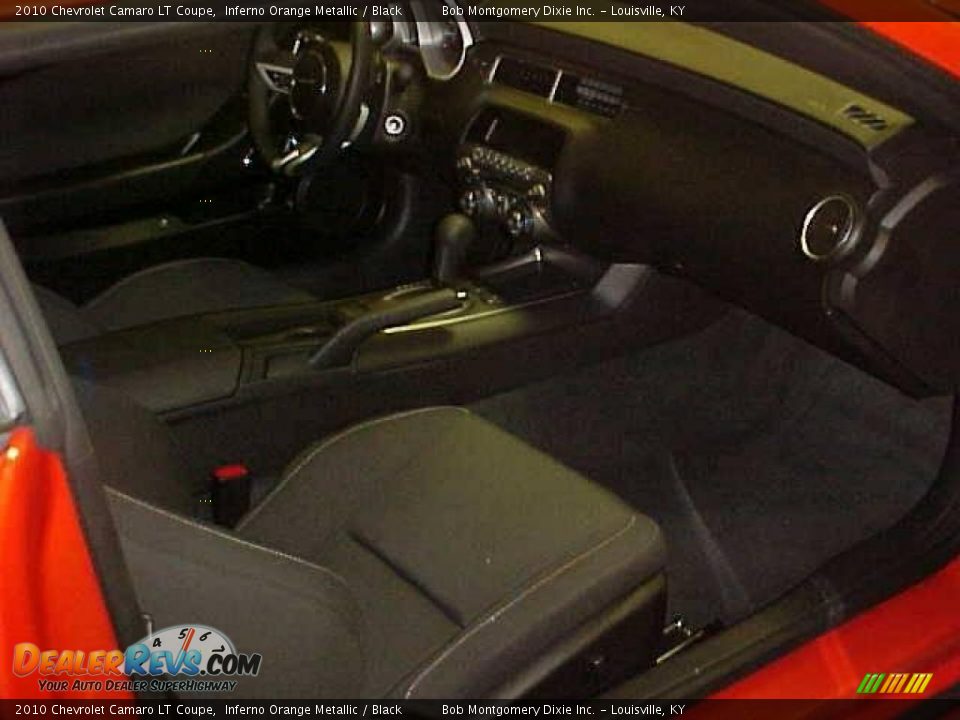 2010 Chevrolet Camaro LT Coupe Inferno Orange Metallic / Black Photo #7