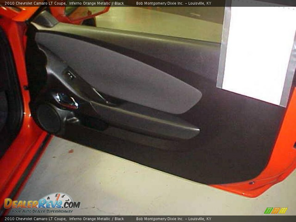 2010 Chevrolet Camaro LT Coupe Inferno Orange Metallic / Black Photo #8