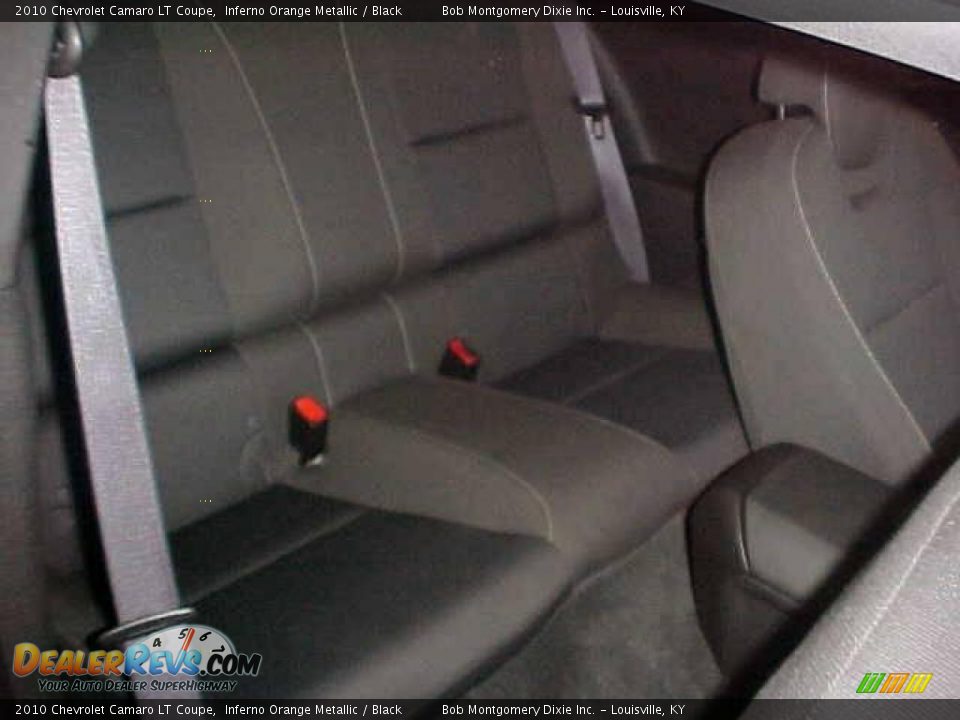 2010 Chevrolet Camaro LT Coupe Inferno Orange Metallic / Black Photo #9