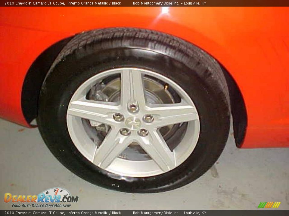 2010 Chevrolet Camaro LT Coupe Inferno Orange Metallic / Black Photo #10