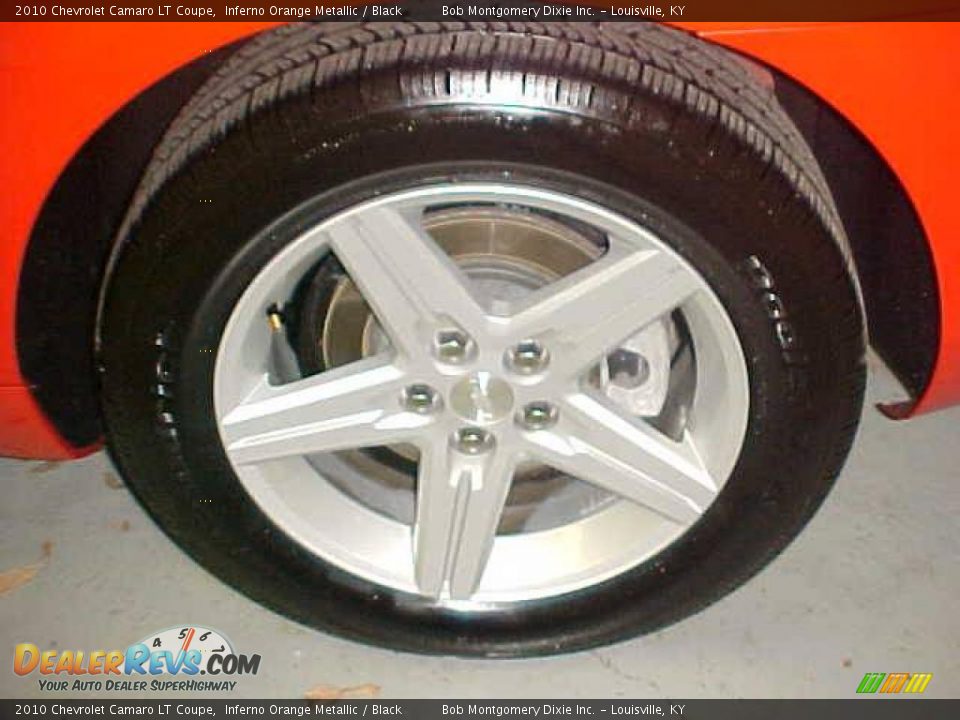 2010 Chevrolet Camaro LT Coupe Inferno Orange Metallic / Black Photo #12