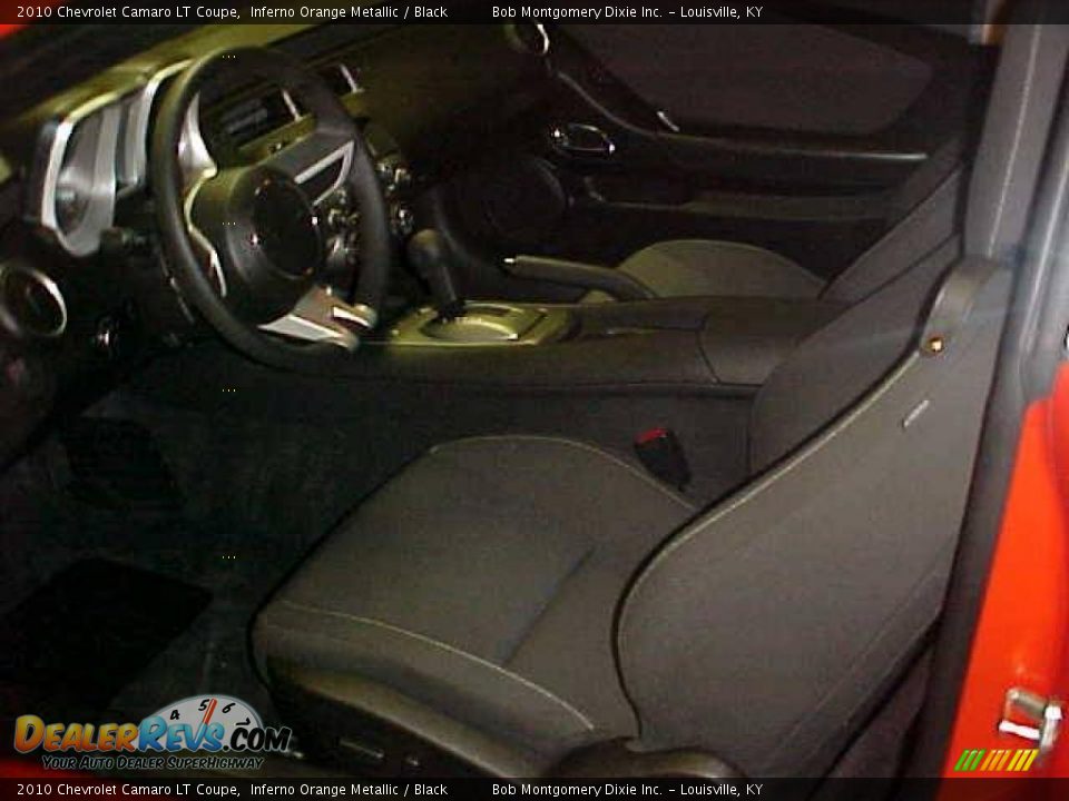 2010 Chevrolet Camaro LT Coupe Inferno Orange Metallic / Black Photo #13