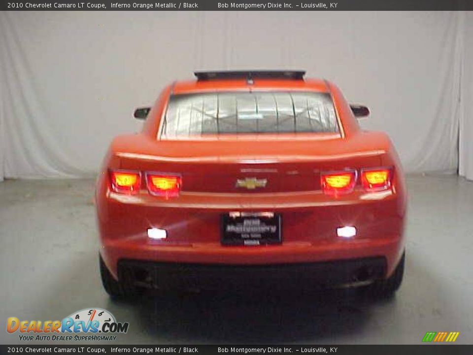 2010 Chevrolet Camaro LT Coupe Inferno Orange Metallic / Black Photo #20