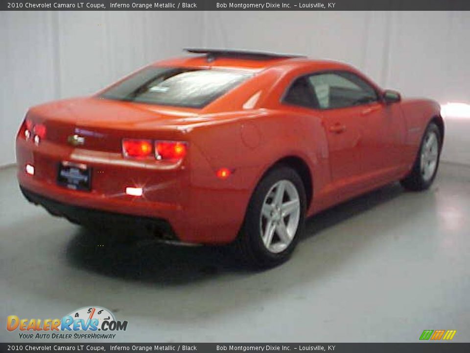 2010 Chevrolet Camaro LT Coupe Inferno Orange Metallic / Black Photo #21