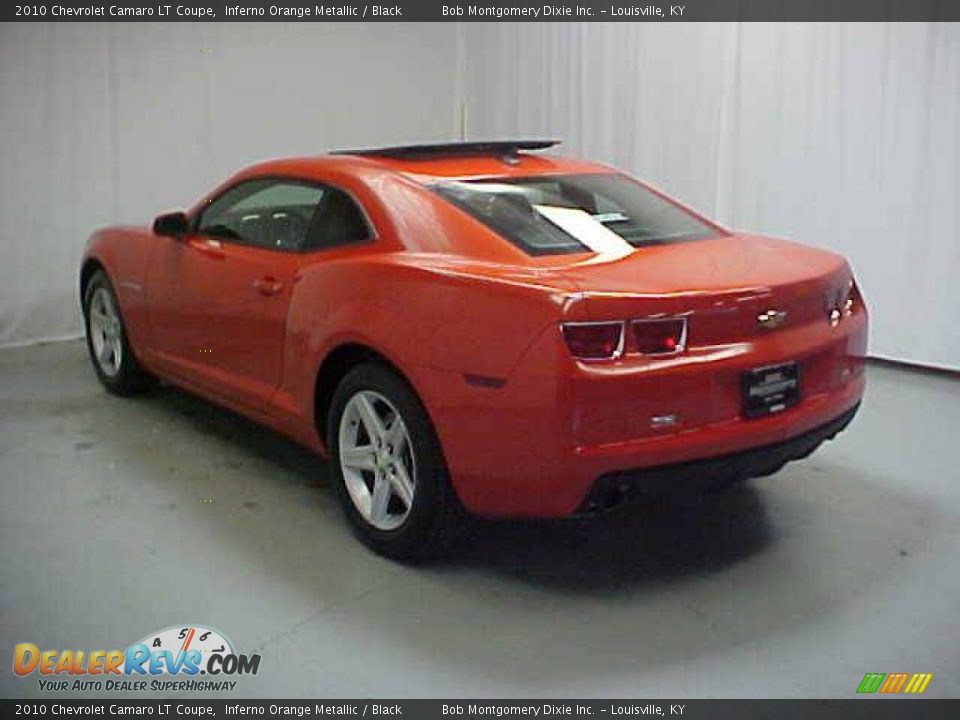 2010 Chevrolet Camaro LT Coupe Inferno Orange Metallic / Black Photo #22
