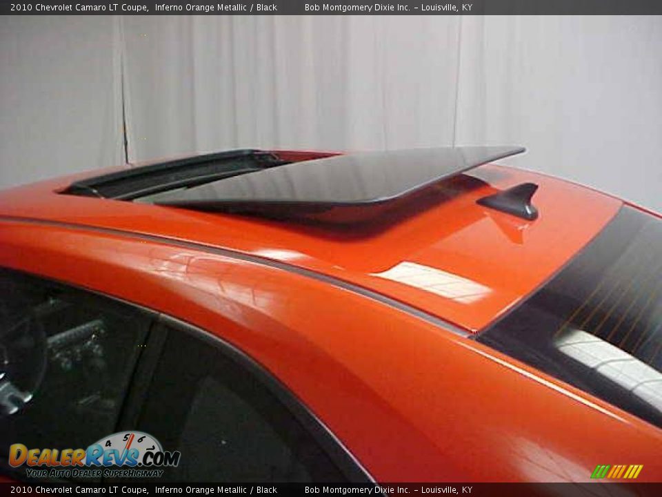 2010 Chevrolet Camaro LT Coupe Inferno Orange Metallic / Black Photo #23