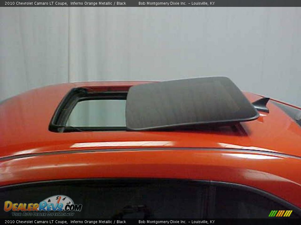 2010 Chevrolet Camaro LT Coupe Inferno Orange Metallic / Black Photo #24