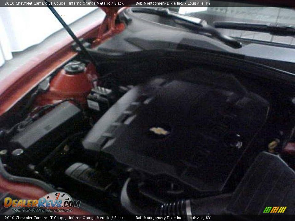 2010 Chevrolet Camaro LT Coupe Inferno Orange Metallic / Black Photo #25