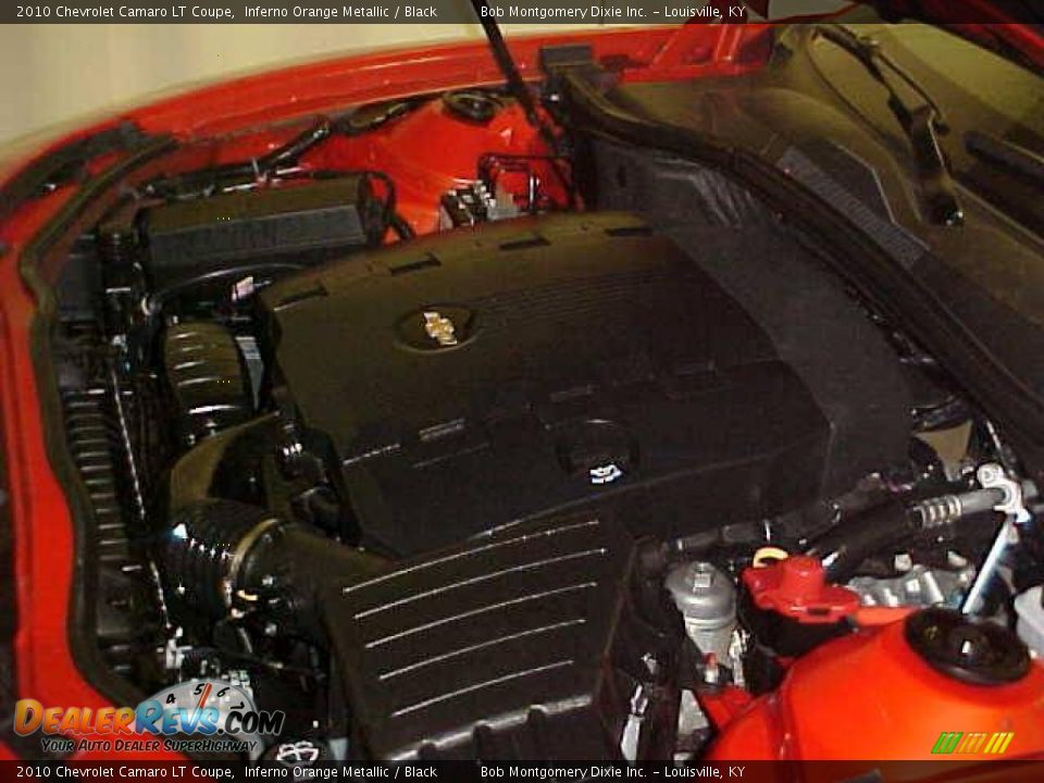 2010 Chevrolet Camaro LT Coupe Inferno Orange Metallic / Black Photo #26