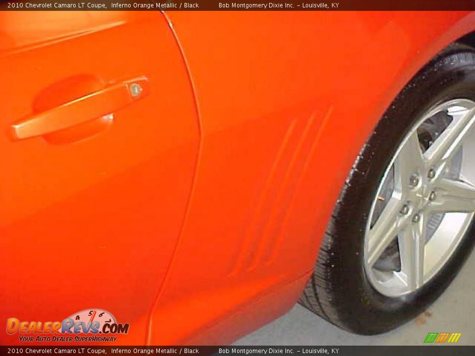 2010 Chevrolet Camaro LT Coupe Inferno Orange Metallic / Black Photo #27