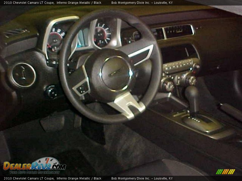 2010 Chevrolet Camaro LT Coupe Inferno Orange Metallic / Black Photo #28