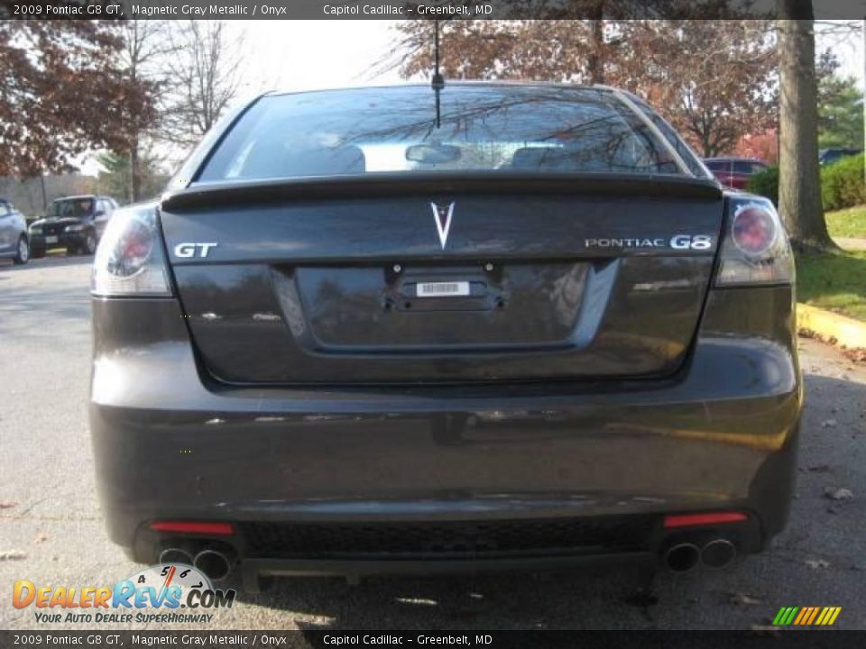2009 Pontiac G8 GT Magnetic Gray Metallic / Onyx Photo #3