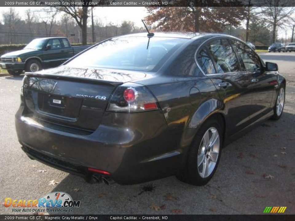 2009 Pontiac G8 GT Magnetic Gray Metallic / Onyx Photo #4