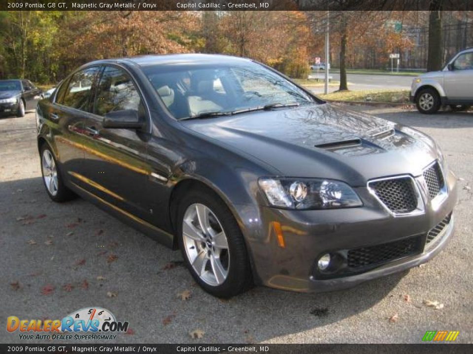 2009 Pontiac G8 GT Magnetic Gray Metallic / Onyx Photo #6
