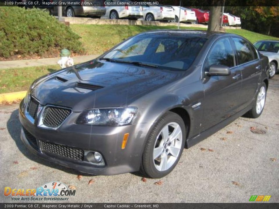 2009 Pontiac G8 GT Magnetic Gray Metallic / Onyx Photo #8