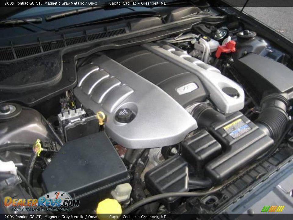 2009 Pontiac G8 GT Magnetic Gray Metallic / Onyx Photo #10