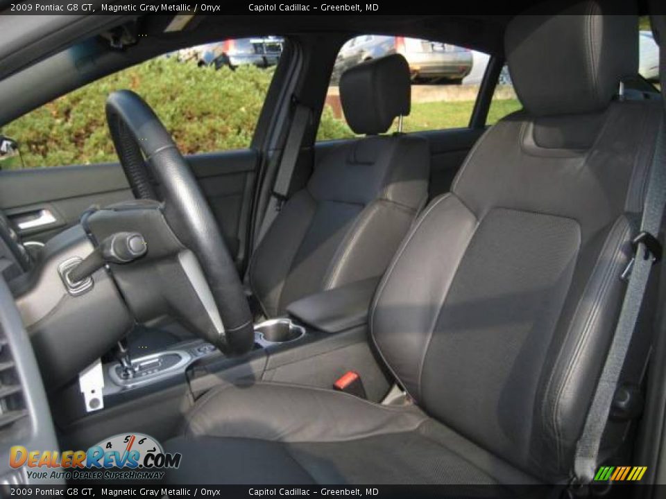 2009 Pontiac G8 GT Magnetic Gray Metallic / Onyx Photo #11