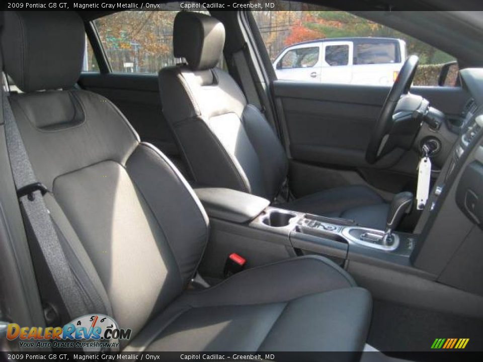 2009 Pontiac G8 GT Magnetic Gray Metallic / Onyx Photo #12