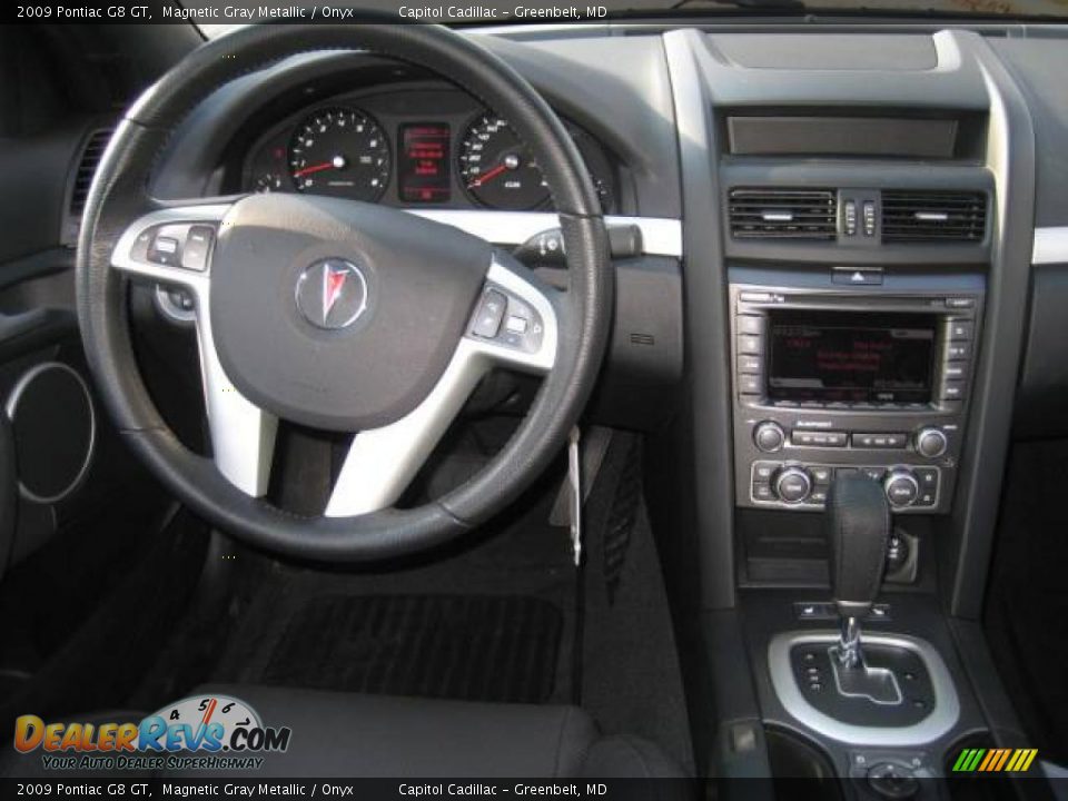 2009 Pontiac G8 GT Magnetic Gray Metallic / Onyx Photo #15