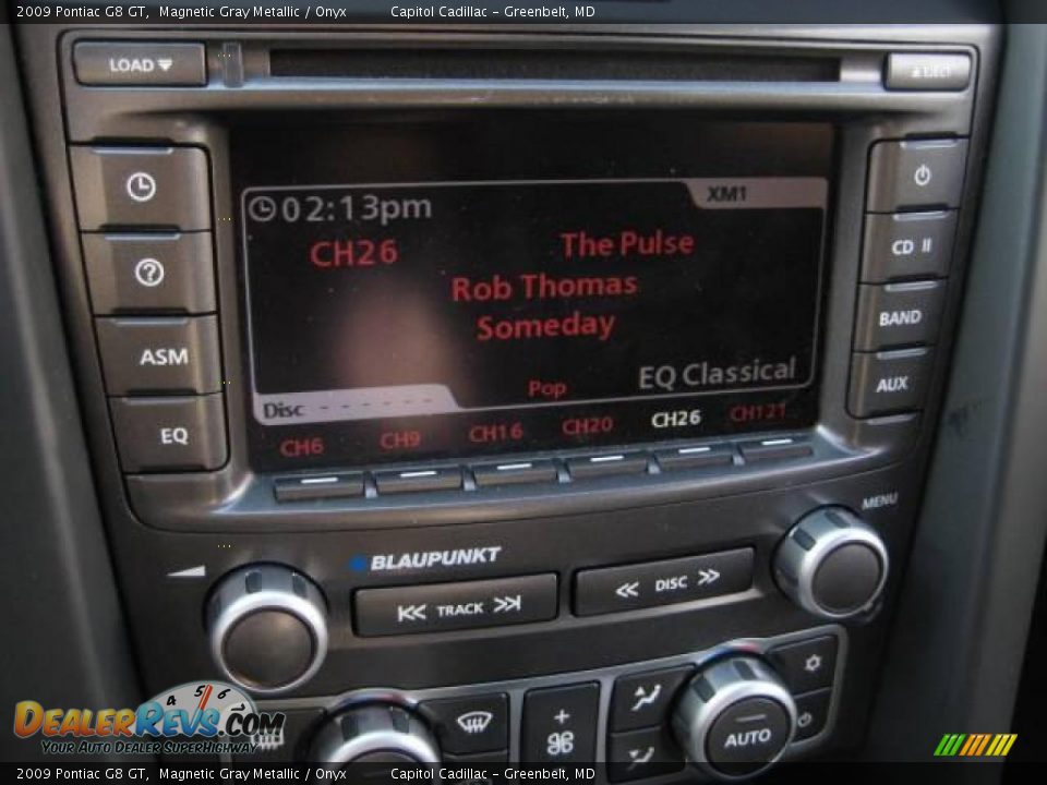 2009 Pontiac G8 GT Magnetic Gray Metallic / Onyx Photo #16