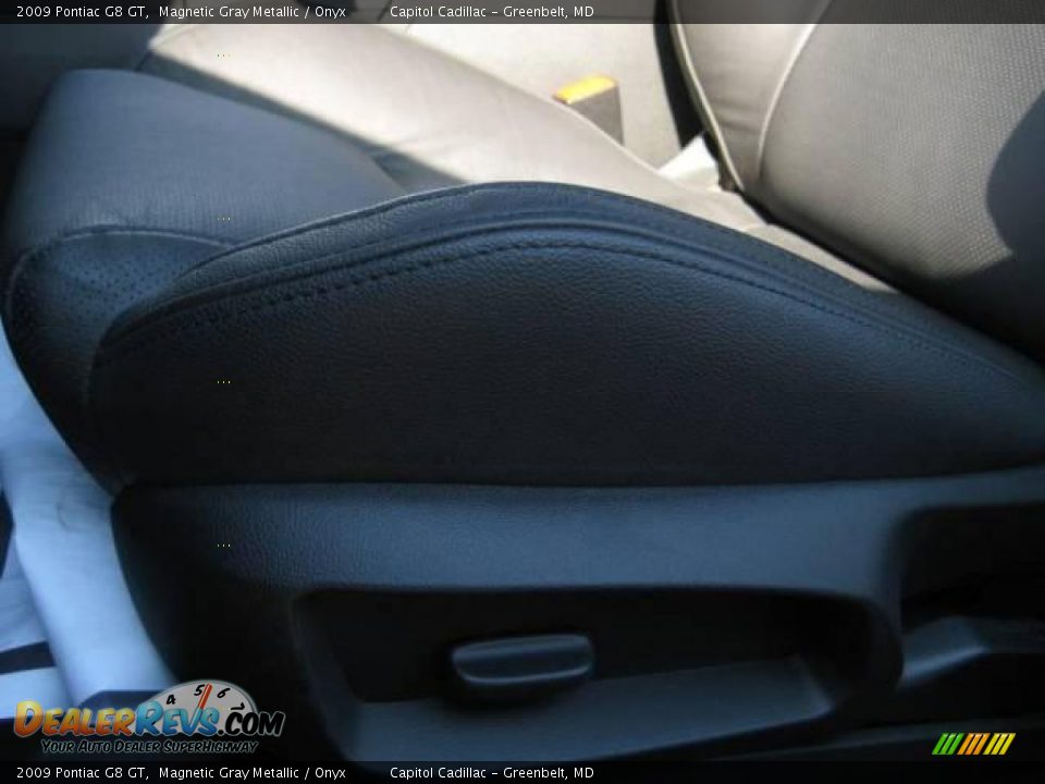 2009 Pontiac G8 GT Magnetic Gray Metallic / Onyx Photo #17