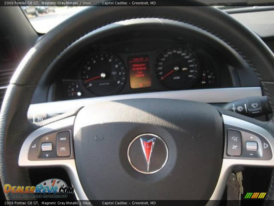2009 Pontiac G8 GT Magnetic Gray Metallic / Onyx Photo #18
