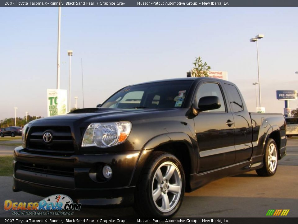 2007 Toyota Tacoma X-Runner Black Sand Pearl / Graphite Gray Photo #1