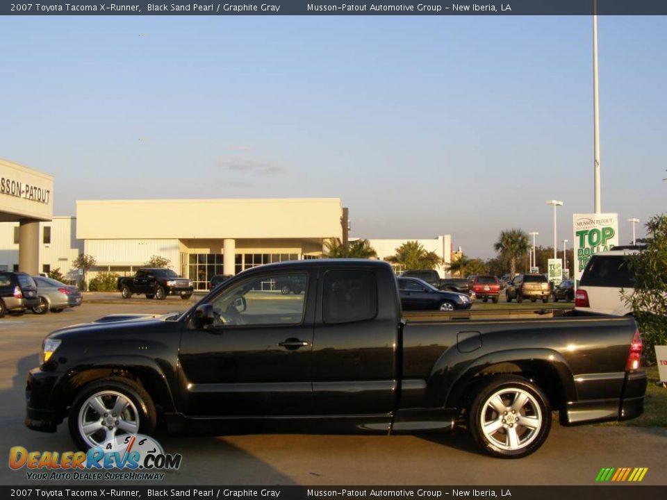 2007 Toyota Tacoma X-Runner Black Sand Pearl / Graphite Gray Photo #2