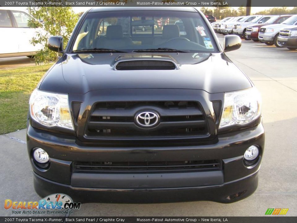 2007 Toyota Tacoma X-Runner Black Sand Pearl / Graphite Gray Photo #7