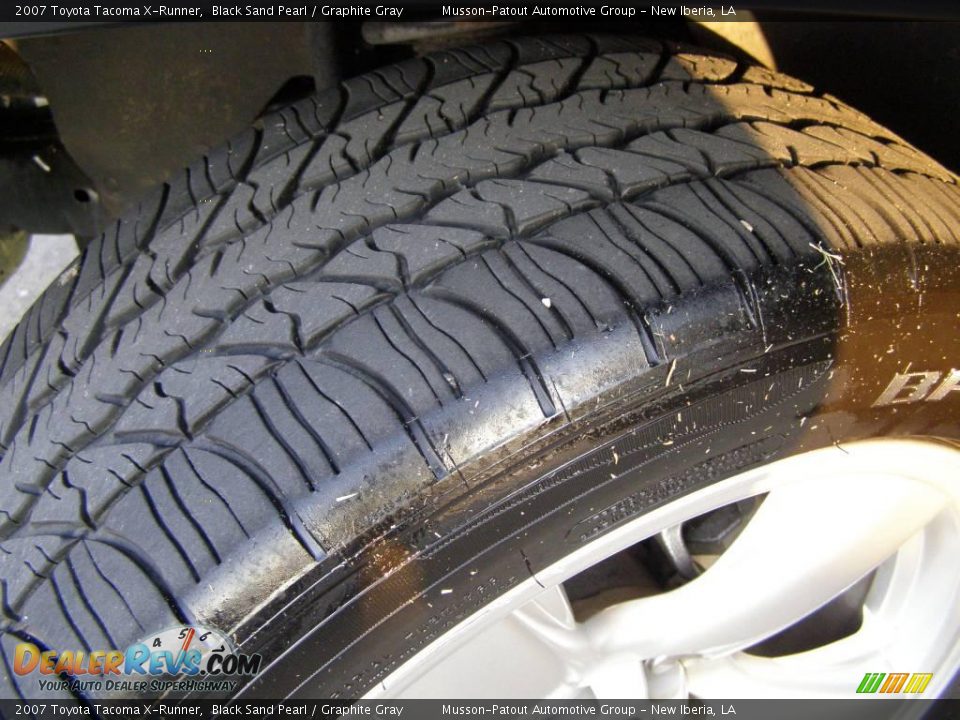 2007 Toyota Tacoma X-Runner Black Sand Pearl / Graphite Gray Photo #11