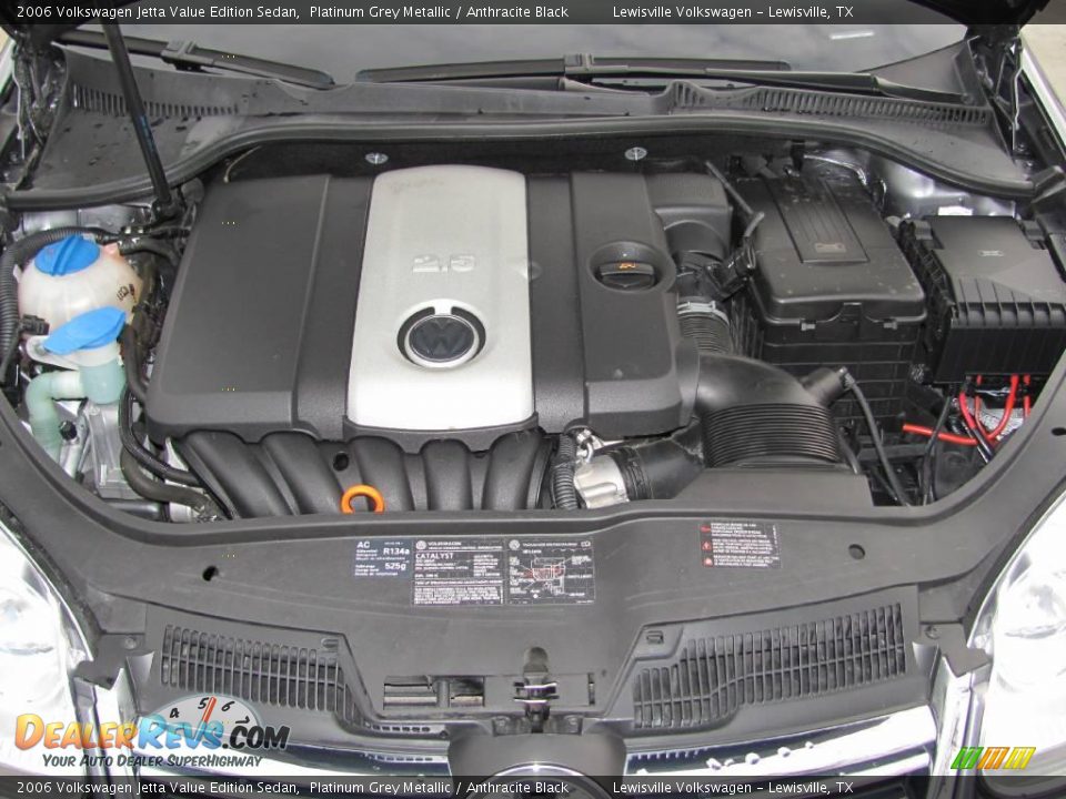 2006 Volkswagen Jetta Value Edition Sedan Platinum Grey Metallic / Anthracite Black Photo #18